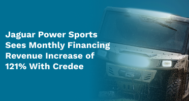 Jaguar Power Sports Sees Monthly Financing Revenue Increase With Credee