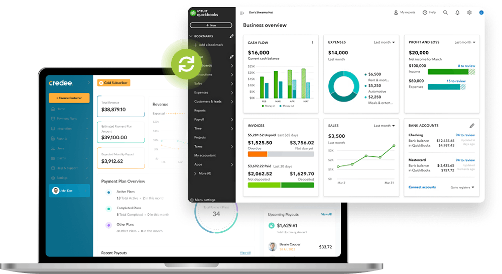 QuickBooks with Credee Integration