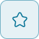 Add to favorites button: blue outlined star inside a rounded square.