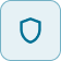 Shield icon representing security or protection